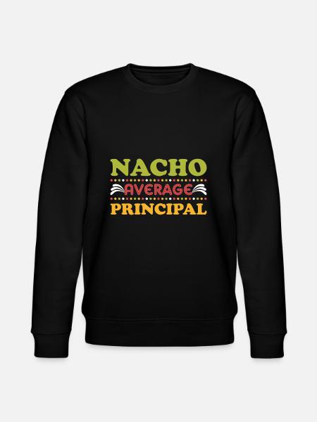 Cinco de Mayo Nacho Gennemsnitlig hovedstol - Stanley/Stella økologisk unisex-sweatshirt CHANGER  - sort