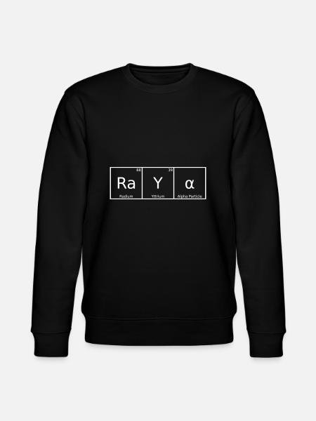 Raya Name First Name Chemistry Periodic Table Elements - Stanley/Stella CHANGER Unisex Organic Sweatshirt - black