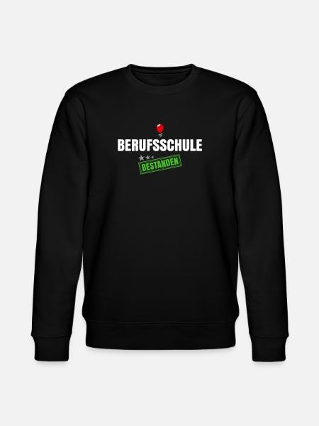 Berufsschule Bestanden - Stanley/Stella Unisex Bio-Sweatshirt CHANGER - Schwarz