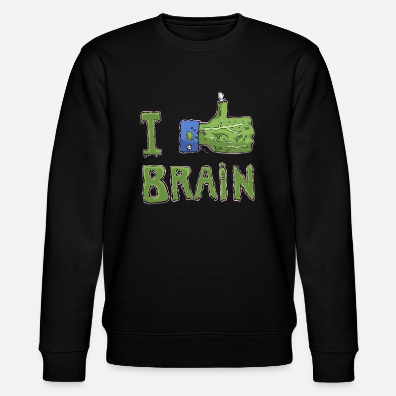 ilikebrain - Sweat bio CHANGER Stanley/Stella Unisexe - noir