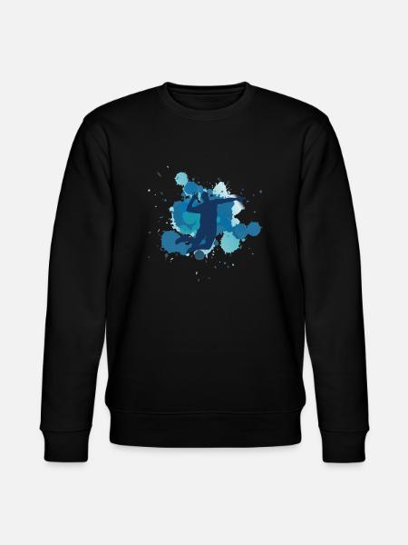 volleyball - Stanley/Stella CHANGER Unisex Organic Sweatshirt - black