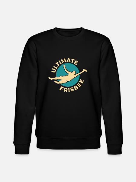 Frisbee ultimate catcher - Stanley/Stella CHANGER Unisex Organic Sweatshirt - black