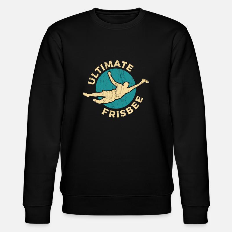 Frisbee Ultimate Frisbee Catcher - Stanley/Stella CHANGER Unisex Organic Sweatshirt - black