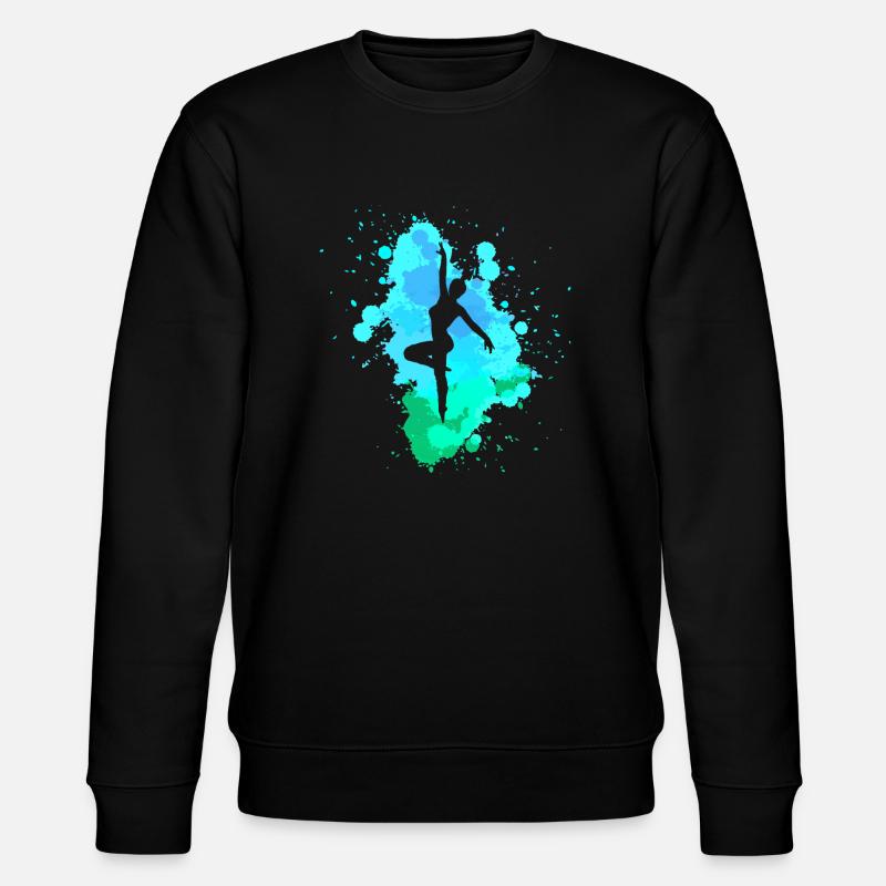 cadeau acrobatie balancer dancer - Sweat bio CHANGER Stanley/Stella Unisexe - noir