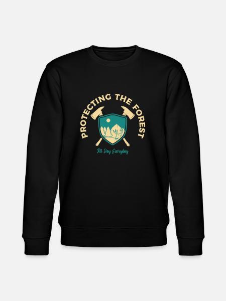 park rangers forester - Stanley/Stella CHANGER Unisex Organic Sweatshirt - black
