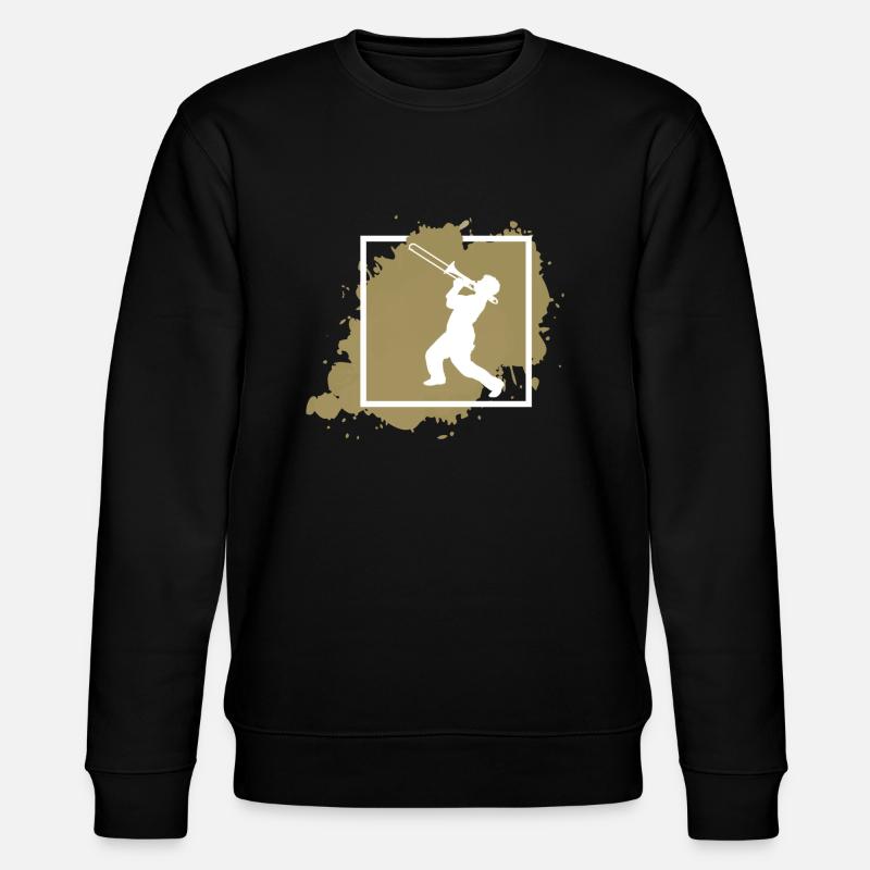 trombone - Sweat bio CHANGER Stanley/Stella Unisexe - noir