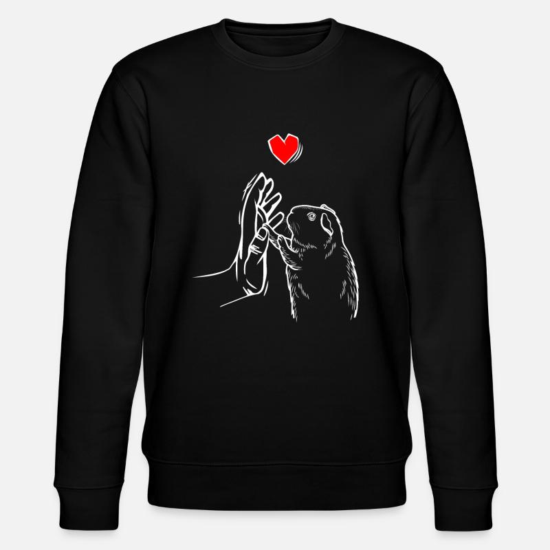 Hamster amour hamster hamster nain - Sweat bio CHANGER Stanley/Stella Unisexe - noir