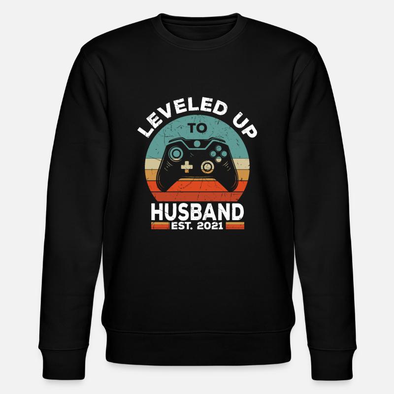 Mari 2021 Cadeau de mariage des joueurs - Sweat bio CHANGER Stanley/Stella Unisexe - noir