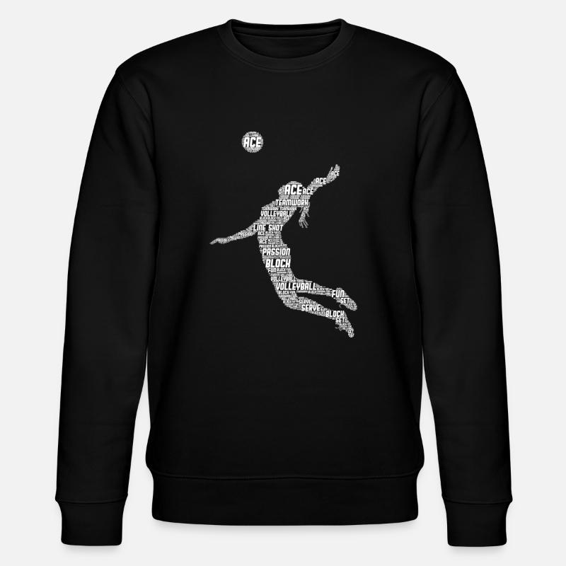 Volleyeuse Volleyeuse Volleyeuse - Sweat bio CHANGER Stanley/Stella Unisexe - noir