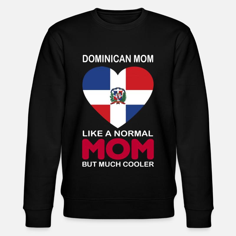 Dominican - Stanley/Stella CHANGER Unisex Organic Sweatshirt - black