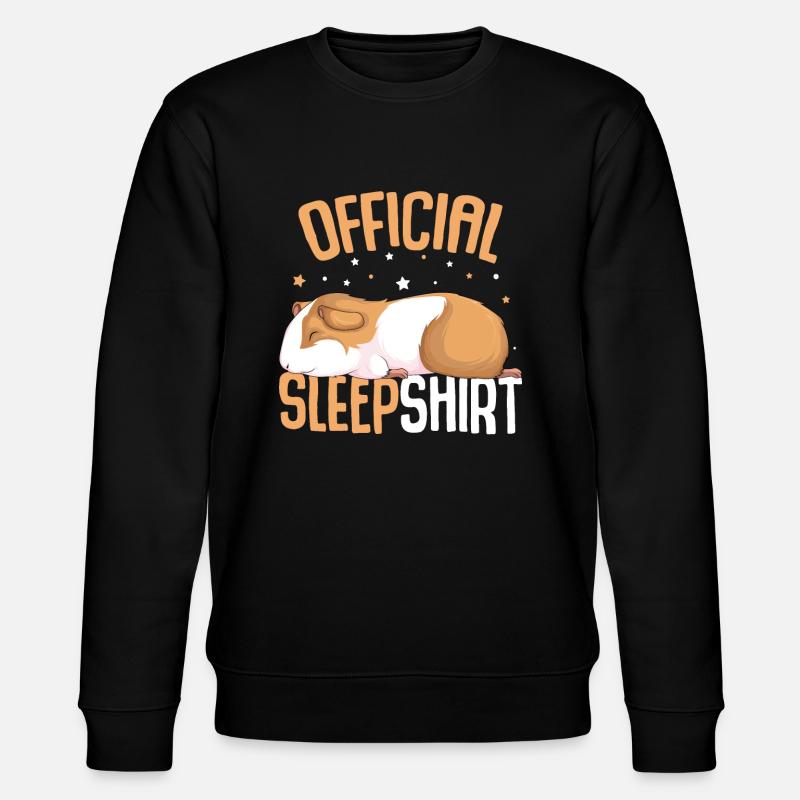 Chemise de couchage Hamster - Sweat bio CHANGER Stanley/Stella Unisexe - noir