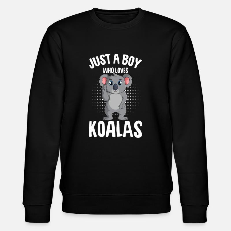 Koala Garçon - Sweat bio CHANGER Stanley/Stella Unisexe - noir