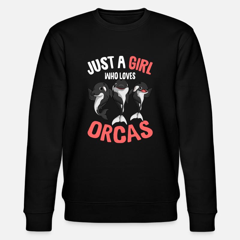 Fille orque - Sweat bio CHANGER Stanley/Stella Unisexe - noir