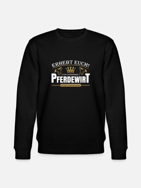 Pferdewirt - Stanley/Stella Unisex Bio-Sweatshirt CHANGER - Schwarz