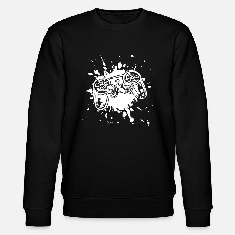 Gamer - Stanley/Stella Unisex Bio-Sweatshirt CHANGER - Schwarz