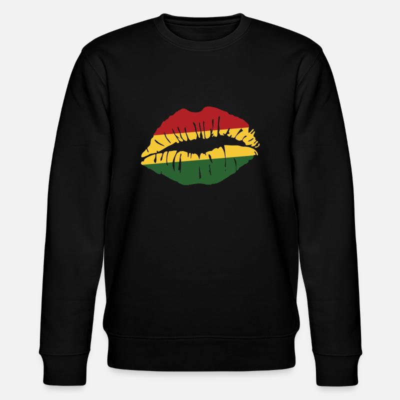 Reggae - Stanley/Stella Unisex Bio-Sweatshirt CHANGER - Schwarz