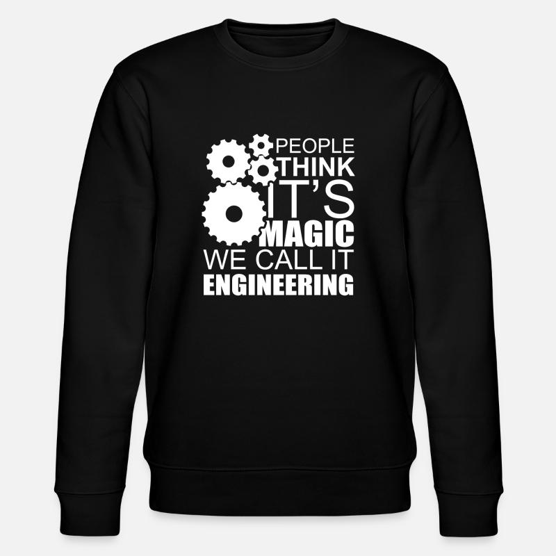 Engineer - Stanley/Stella CHANGER Unisex Organic Sweatshirt - black