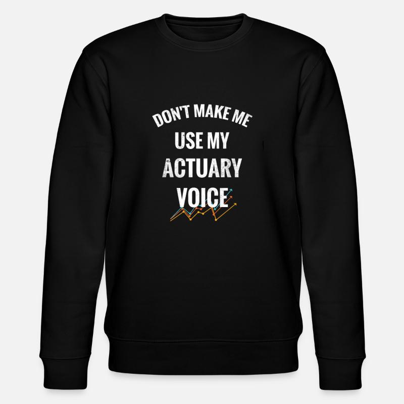 Actuaire | Expert actuariel - Sweat bio CHANGER Stanley/Stella Unisexe - noir