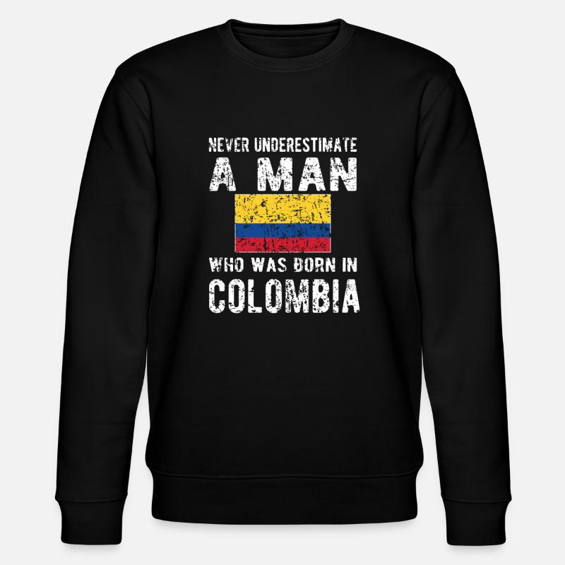 Colombie Colombie Drapeau colombien - Sweat bio CHANGER Stanley/Stella Unisexe - noir