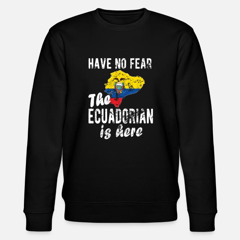 Équateur Équateur Drapeau équatorien - Sweat bio CHANGER Stanley/Stella Unisexe - noir
