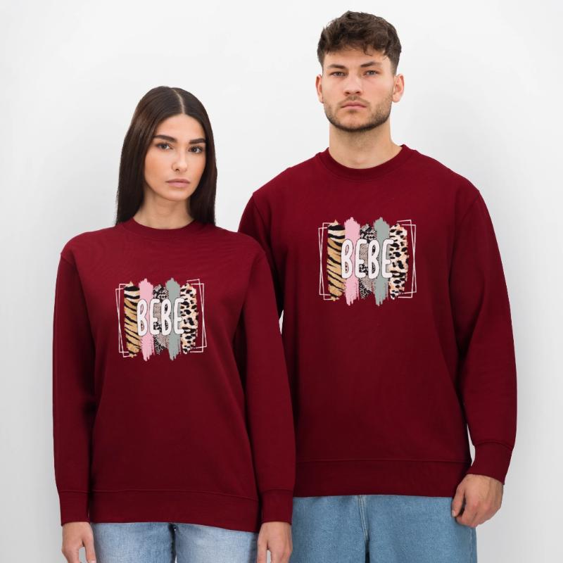Bebe Oma Muttertag Geschenk Bebe Großmutter Süß Stanley/Stella Unisex Bio-Sweatshirt CHANGER 