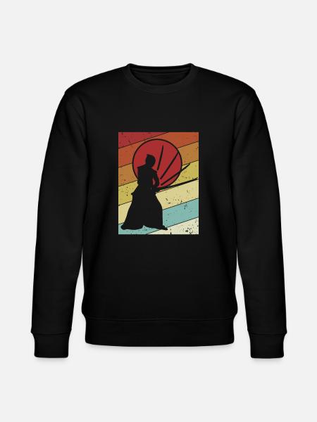 Kata Kenjusu Katana Samurai Kendo - Stanley/Stella CHANGER Unisex Organic Sweatshirt - black