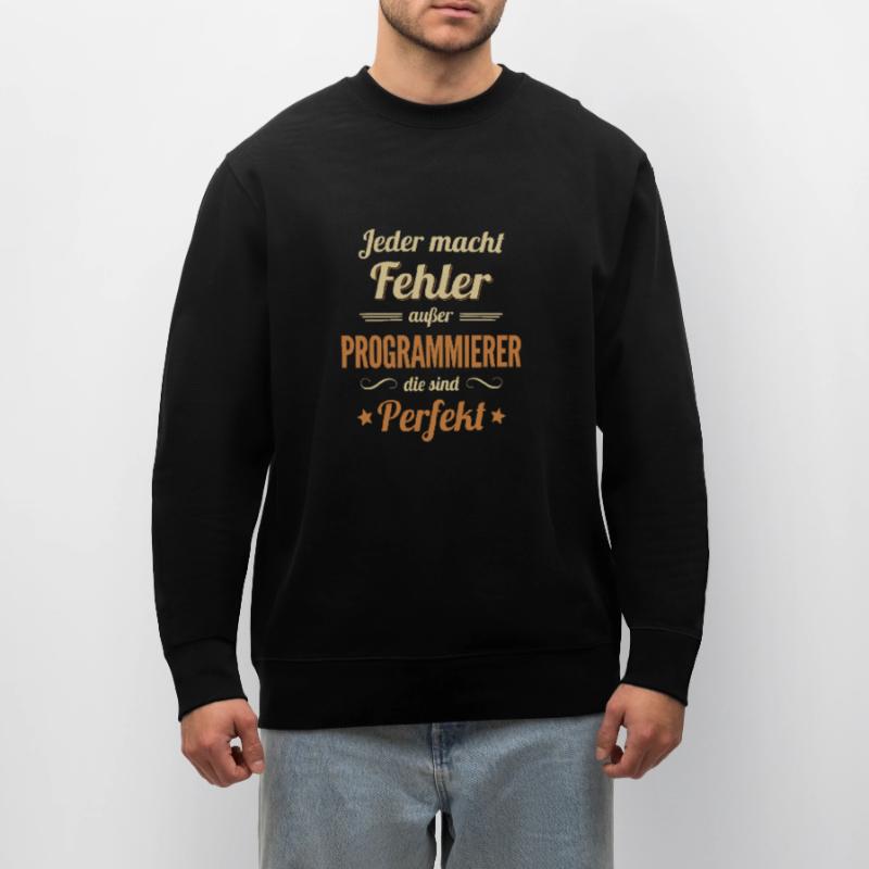 Programmierer sind Perfekt Coder Engineer Stanley/Stella CHANGER Unisex Organic Sweatshirt