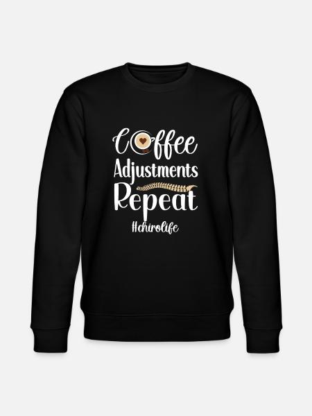 Proud Chiropractor Chiropractic Gift - Stanley/Stella CHANGER Unisex Organic Sweatshirt - black