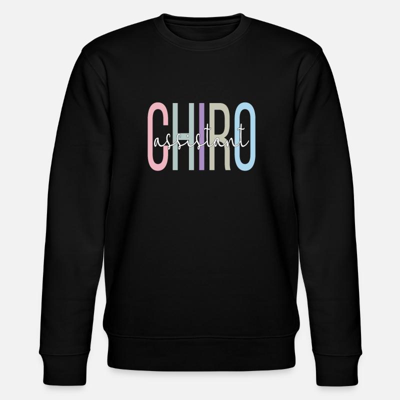 Chiropractic Assistant to Chiropractor - Stanley/Stella CHANGER Unisex Organic Sweatshirt - black