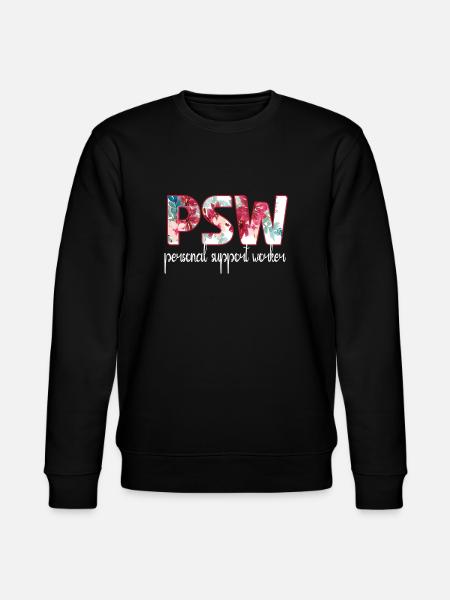 SocialLy Supervised Personal Caregiver Assistant - Stanley/Stella CHANGER Unisex Organic Sweatshirt - black