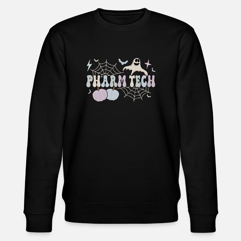 Pharmacy Technologist Halloween Pharmacy Tech - Stanley/Stella CHANGER Unisex Organic Sweatshirt - black