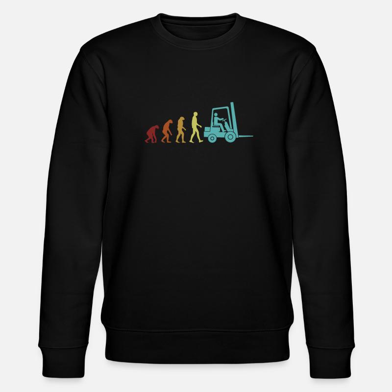 Chariot élévateur tout-terrain Evolution - Sweat bio CHANGER Stanley/Stella Unisexe - noir