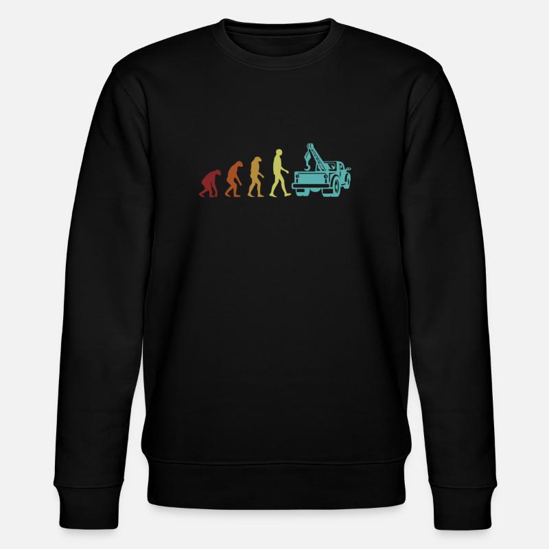 Conducteur de dépanneuse Evolution Evolution - Sweat bio CHANGER Stanley/Stella Unisexe - noir
