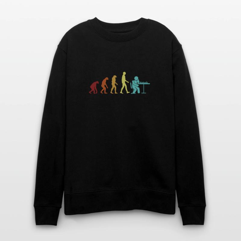 Chess Evolution Grandmaster Queen Player Stanley/Stella CHANGER Unisex Organic Sweatshirt