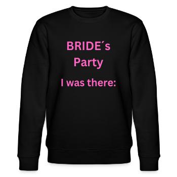 Bride ́s Party - J’y étais - JGA - Sweat bio CHANGER Stanley/Stella Unisexe - noir - Devant - Nik (191cm) & Marisol (170cm)