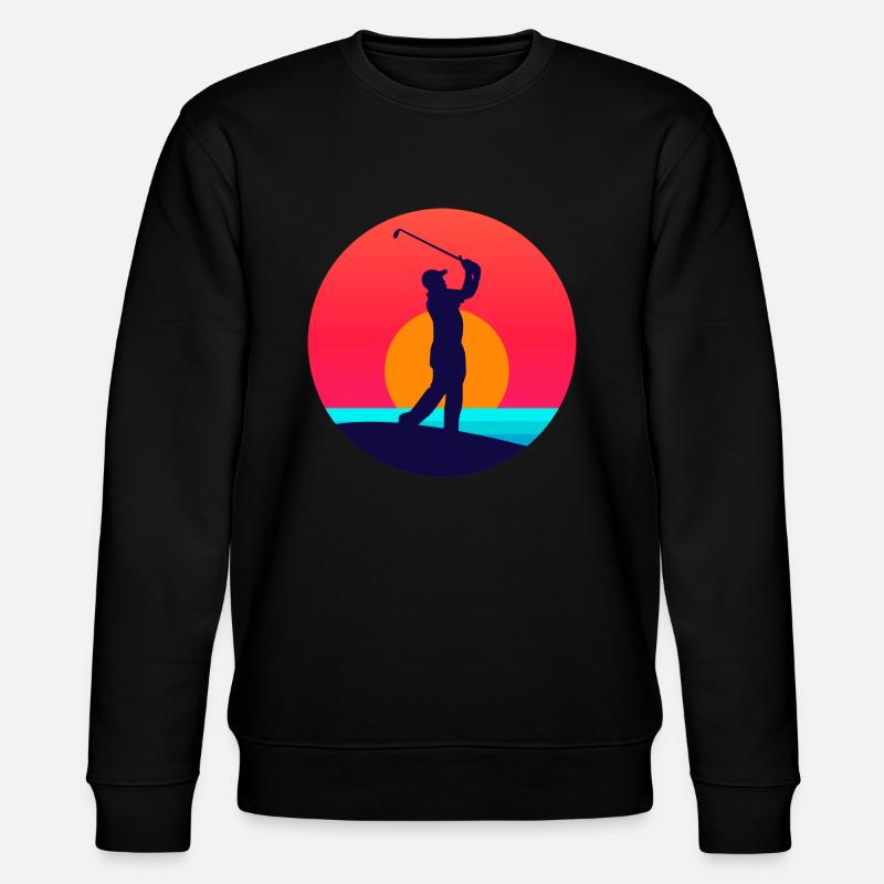 Golf - Stanley/Stella Unisex Bio-Sweatshirt CHANGER  - Schwarz