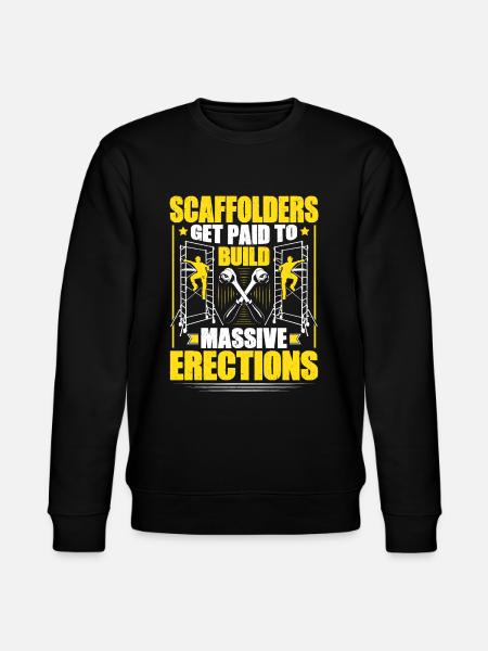 Constructeur d’échafaudages Échafaudages Scaffolder - Sweat bio CHANGER Stanley/Stella Unisexe - noir