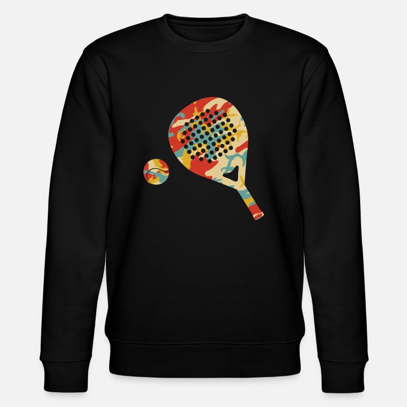 Padel - Stanley/Stella Unisex Bio-Sweatshirt CHANGER  - Schwarz