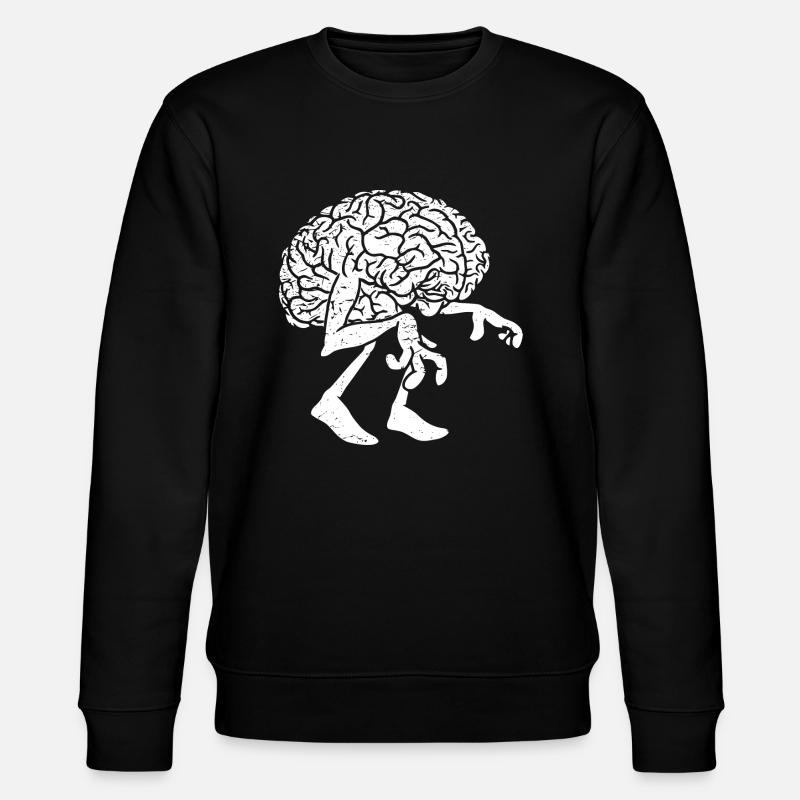 Brain Ghost - Stanley/Stella CHANGER Unisex Organic Sweatshirt - black