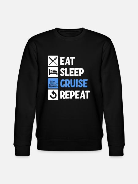 Family Cruise - Stanley/Stella CHANGER Unisex Organic Sweatshirt - black