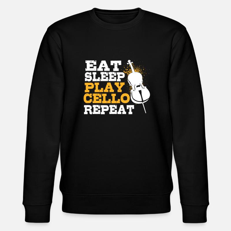 violoncelle - Sweat bio CHANGER Stanley/Stella Unisexe - noir