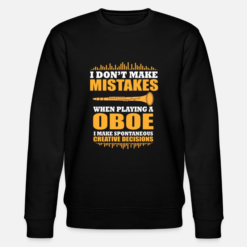 Hautbois drôle disant - Sweat bio CHANGER Stanley/Stella Unisexe - noir