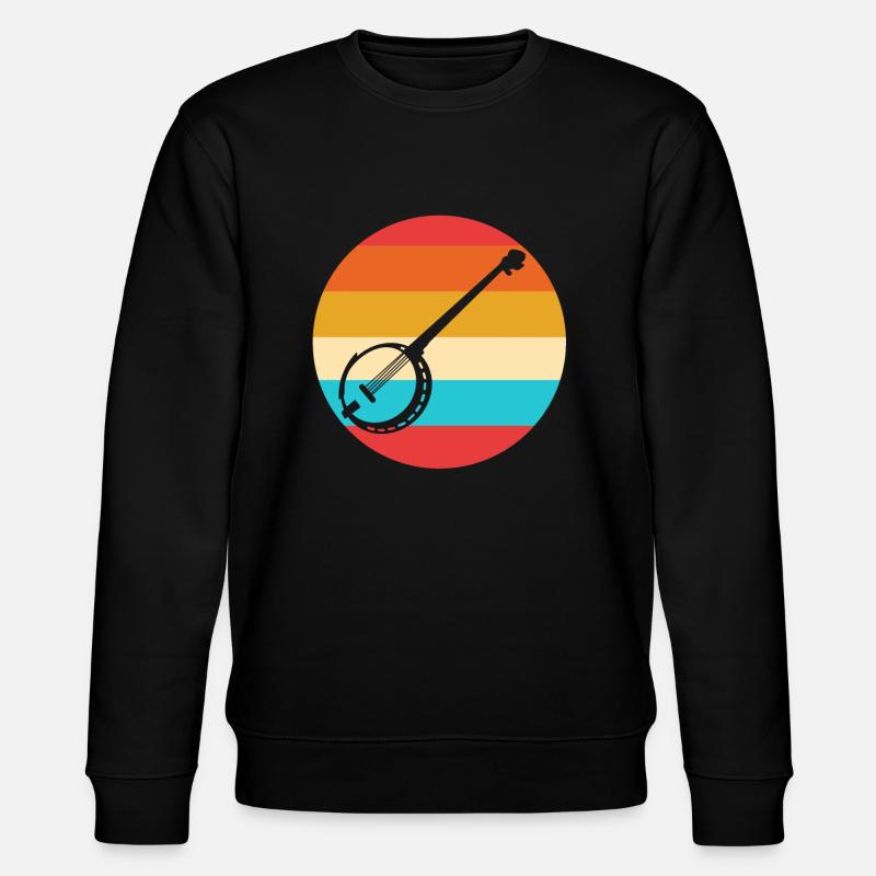 Banjo - Stanley/Stella Unisex Bio-Sweatshirt CHANGER  - Schwarz