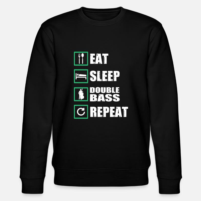 Contrebasse cadeau - Sweat bio CHANGER Stanley/Stella Unisexe - noir