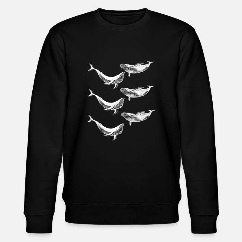 Wale - Stanley/Stella Unisex Bio-Sweatshirt CHANGER - Schwarz
