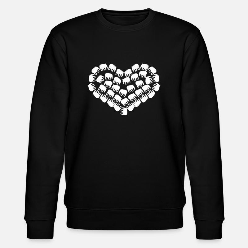 Tapire - Stanley/Stella Unisex Bio-Sweatshirt CHANGER  - Schwarz