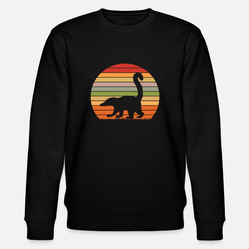 Nasenbär - Stanley/Stella Unisex Bio-Sweatshirt CHANGER  - Schwarz