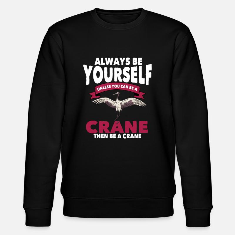 Grue - Sweat bio CHANGER Stanley/Stella Unisexe - noir