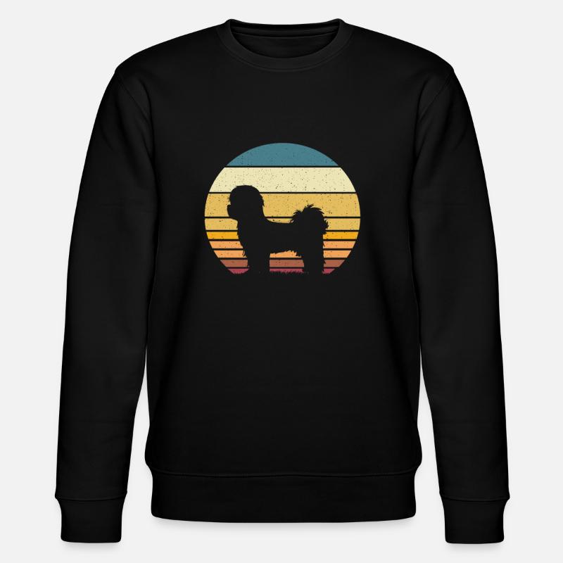 Shih Tzu - Stanley/Stella Unisex Bio-Sweatshirt CHANGER  - Schwarz