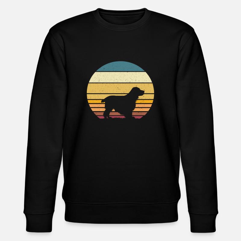 Cocker Spaniel - Stanley/Stella CHANGER Unisex Organic Sweatshirt - black